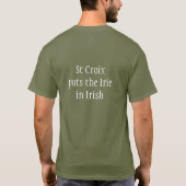 St Croix St Paddy's T | Irie in irisch T-Shirt (Rückseite)