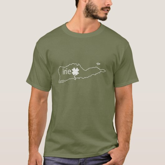 St Croix St Paddy's T | Irie in irisch T-Shirt (Vorderseite)