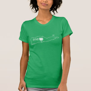 St Croix St Patrick's Day T  Irie in irischer Spra T-Shirt