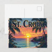 St. Croix Träumerei Postkarte (Vorne/Hinten)