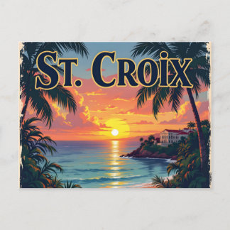 St. Croix Träumerei Postkarte