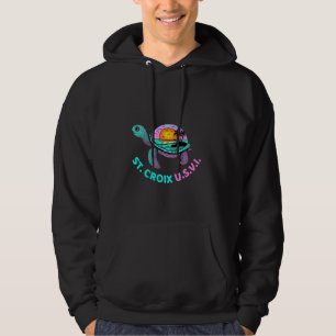 St. Croix U.S.V.I. US Virgin Island Souvenir Urlau Hoodie