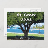 St. Croix US.V.I. Postkarte (Vorne/Hinten)