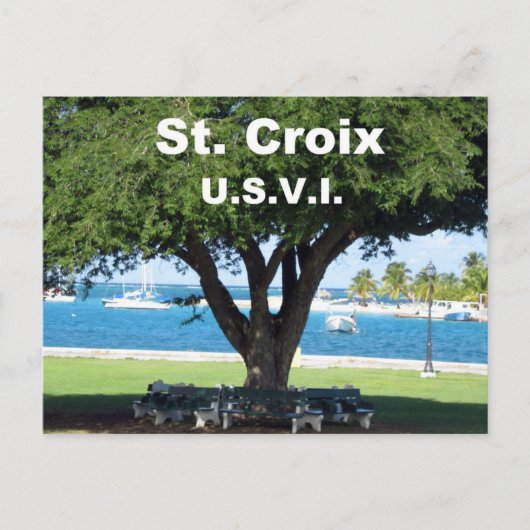 St. Croix US.V.I. Postkarte (Vorderseite)
