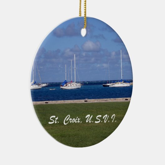 St. Croix, USA, V.I. Keramikornament (Rechts)