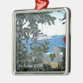 St. Croix USVI Ornament Aus Metall (Links)