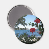 St. Croix, V.I. Magnet (Vorderseite/Rückseite)