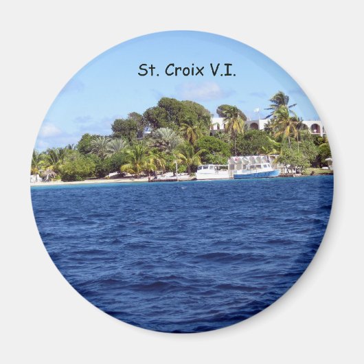 St. Croix, V.I. Magnet (Vorne)