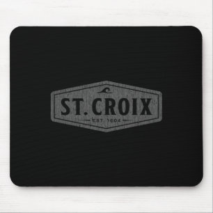 St Croix Wellen Vintage Männer Frauen Mädchen Jung Mousepad
