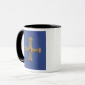 St Cuthbert Kreuz Tasse (Vorderseite Links)