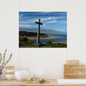 St. Cuthbert's Cross, Alnmouth Northumberland Poster (Küche)