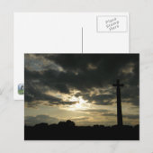 St. Cuthberts Cross Postkarte (Vorne/Hinten)