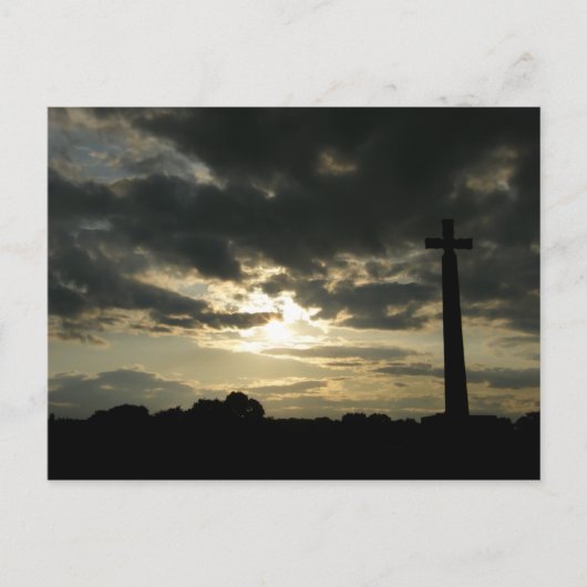 St. Cuthberts Cross Postkarte (Vorderseite)