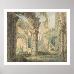 St. Cuthbert's Heilige Insel, 1797 (w/c über Bleis Poster