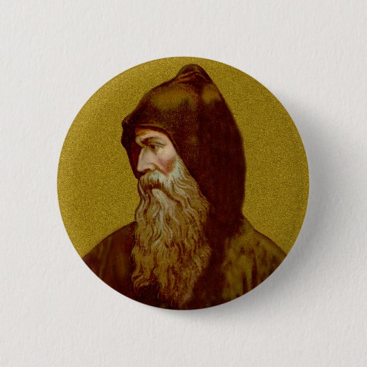 St. Cyril the Monk (M 002) Button (Vorderseite)