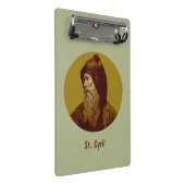 St. Cyril the Monk (M 002) Mini Klemmbrett (Schrägansicht)