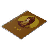 St. Cyril the Monk (M 002) Notizblock (Linke Seite)