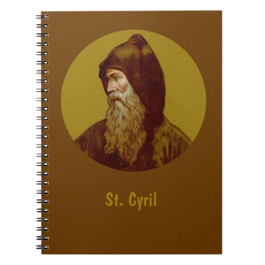 St. Cyril the Monk (M 002) Notizblock (Vorderseite)