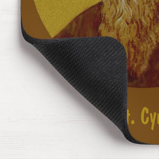 St. Cyril the Monk (M 002) Vertikal Mousepad (Ecke)
