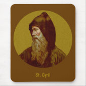 St. Cyril the Monk (M 002) Vertikal Mousepad (Vorne)