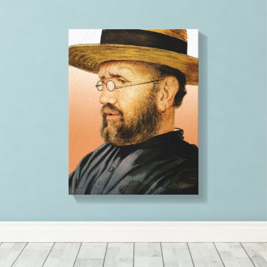 St. Damien von Molokai Leinwanddruck (Insitu (Holzboden))