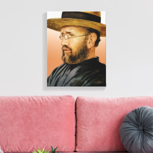 St. Damien von Molokai Leinwanddruck (Insitu (Wohnzimmer))