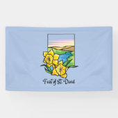 St. David-Daffodillfest Banner (Horizontal)