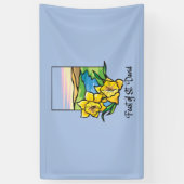 St. David-Daffodillfest Banner (Vertikal)
