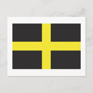 St. David Flag Postkarte