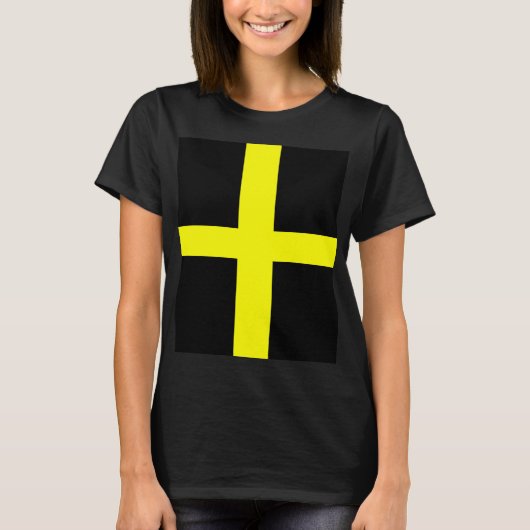 St David Kreuz T-Shirt (Vorderseite)