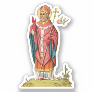 St. David of Wales (P 001) 1-Up - Contour Aufkleber