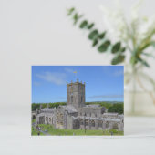 St. David's Cathedral Postkarte (Stehend Vorderseite)