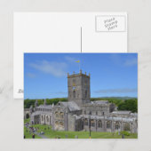 St. David's Cathedral Postkarte (Vorne/Hinten)