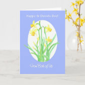 St David's Day Daffodils Card, von uns beiden Karte (Gelbe Blume)