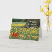 St. David's Day Daffodils Karte (Gelbe Blume)