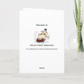 St. David's Day Gruß Karte (Rückseite)