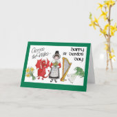 St David's Day Grußkarte: Über die Meilen hinweg Karte (Gelbe Blume)