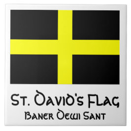 St. David's Flag Fliese