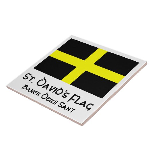 St. David's Flag Fliese (Seite)