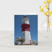 St. David's Lighthouse Karte (Gelbe Blume)