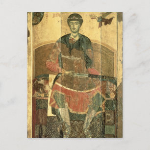 St. Demetrius of Salonica, 12th century Postkarte