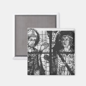St. Denis gibt dem Ritter Clement das Erbe Magnet (Vorderseite/Rückseite)