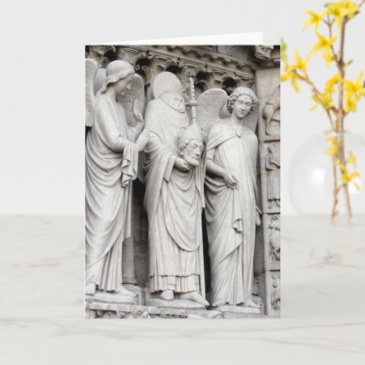 St Denis Karte (Gelbe Blume)