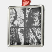 St Denis, welches dem Ritter das oriflamme mild Silbernes Ornament (Links)