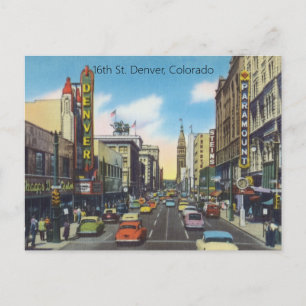 St. Denver, Colorado Postkarte