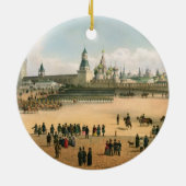 St. Die Kathedrale des Basilikums gesehen vom Keramikornament (Hinten)