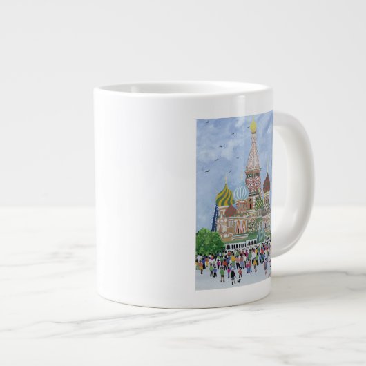St. Die Kathedralen-Roter Platz 1995 des Jumbo-Tasse (Vorderseite Rechts)