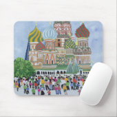 St. Die Kathedralen-Roter Platz 1995 des Mousepad (Mit Mouse)