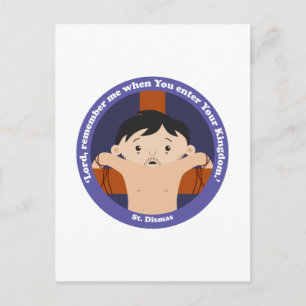 St. Dismas Postkarte