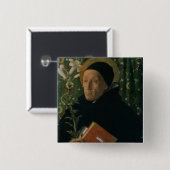 St Dominic, 1515 (Öl auf Leinwand) Button (Vorne & Hinten)